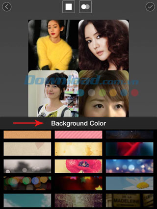 Thay đổi hình nền
