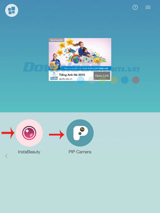 InstaBeauty và PIP Camera