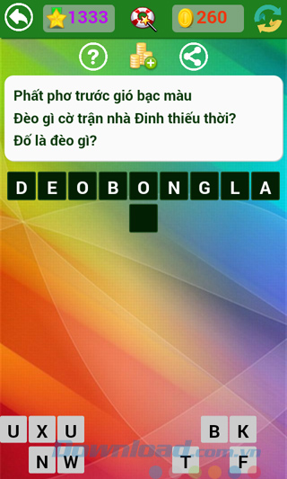 Đáp án trò chơi Đố vui dân gian - Phần 36
