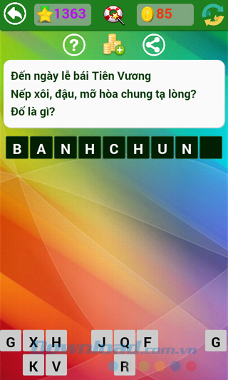 Đáp án trò chơi Đố vui dân gian - Phần 36
