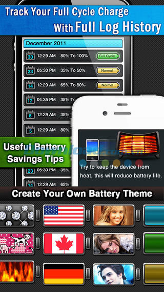 Lịch sử sạc pin