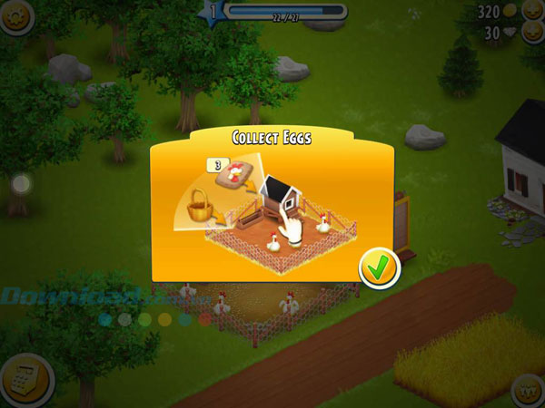 Hướng dẫn chơi game Hay Day