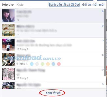 Xóa và khôi phục tin nhắn đã xóa trên Facebook