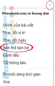 tag nhiều bạn bè trên Facebook