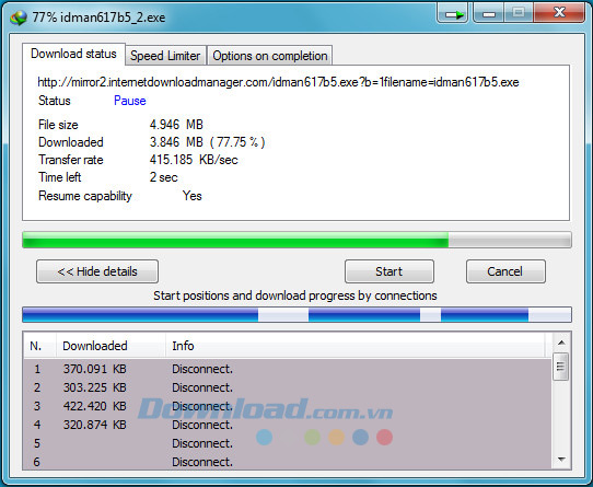 Internet Download Manager. Những phần mềm cần thiết sau khi cài lại Windows