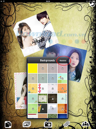 Mua hình nền mất phí