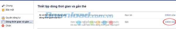 quản lý tag facebook