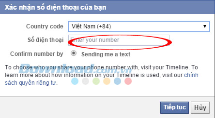 bảo vệ 2 lớp facebook