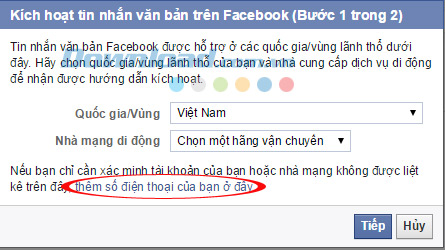 bảo vệ 2 lớp facebook