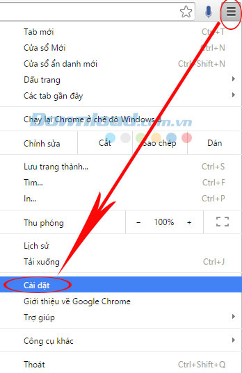 Cách tắt, bật Javascript trên Chrome
