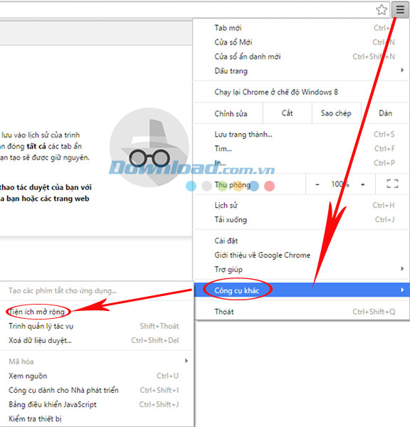 Cài đặt qua tiện ích Cách cài đặt Adblock cho các trình duyệt