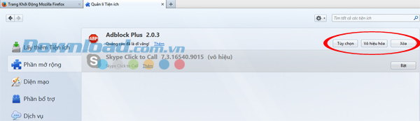 Gỡ bỏ adblock Cách cài đặt Adblock cho các trình duyệt