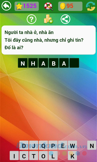 Đáp án trò chơi Đố vui dân gian - Phần 40