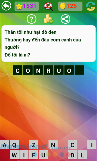 Đáp án trò chơi Đố vui dân gian - Phần 40