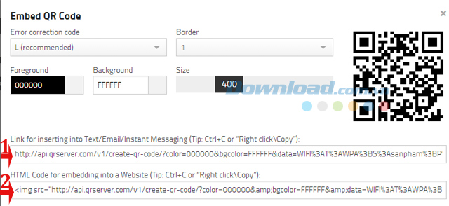 Chia sẻ mã QR Code Hướng dẫn tạo mã QR Code để kết nối Wi-Fi nhanh