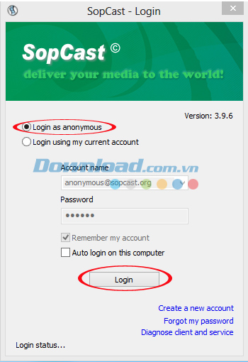Xem tivi chất lượng cao với Sopcast