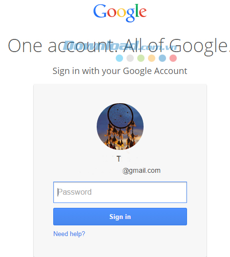 Đăng nhập vào Google Chrome Cách chuyển đổi qua lại giữa các tài khoản chrome
