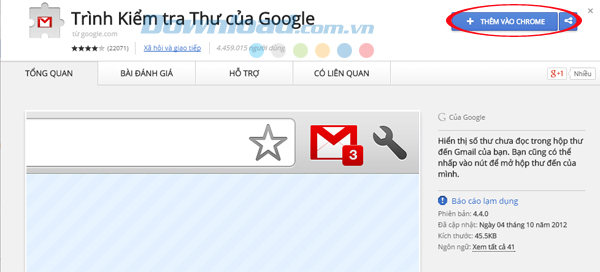 Cách vào gmail trên chrome không cần internet