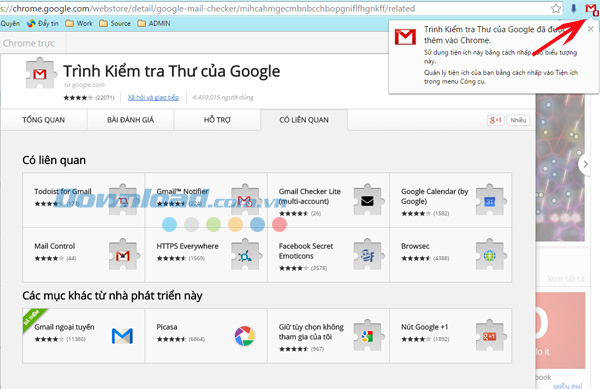 Cách vào gmail trên chrome không cần internet