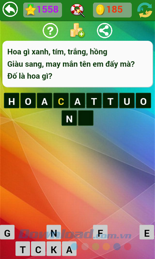 Đáp án đố vui dân gian câu 1558 Đáp án trò chơi Đố vui dân gian - Phần 41