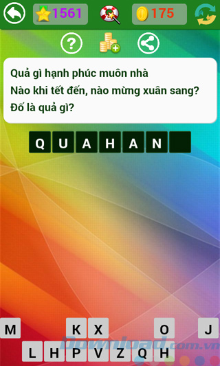 Đáp án đố vui dân gian câu 1561 Đáp án trò chơi Đố vui dân gian - Phần 41