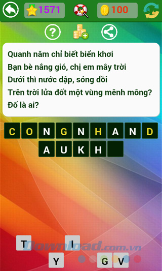Đáp án đố vui dân gian câu 1571