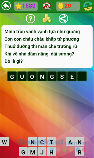 Đáp án đố vui dân gian câu 1580