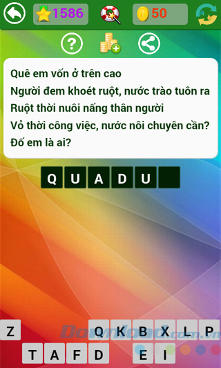 Đáp án đố vui dân gian câu 1586