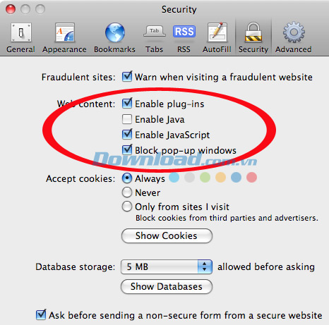 Cách tắt Java độc, gây hại trên máy tính