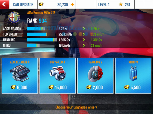 Cách chơi Asphalt 8 không bao giờ thua