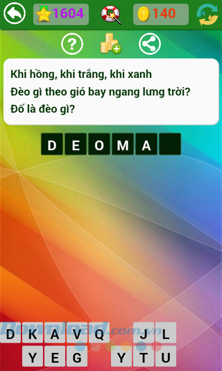 Đáp án đố vui dân gian câu 1604