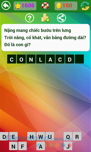 Đáp án đố vui dân gian câu 1606 Đáp án trò chơi Đố vui dân gian - Phần 42
