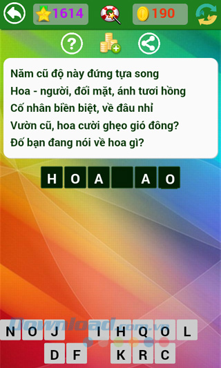 Đáp án đố vui dân gian câu 1614