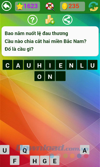 Đáp án đố vui dân gian câu 1623