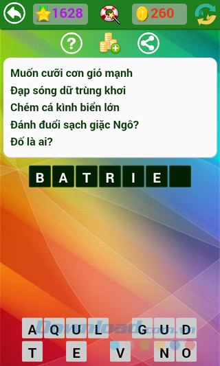 Đáp án đố vui dân gian câu 1628
