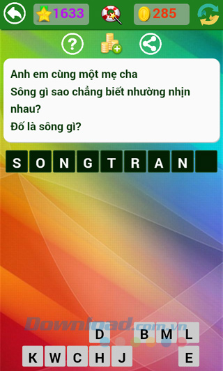 Đáp án đố vui dân gian câu 1633 Đáp án trò chơi Đố vui dân gian - Phần 42