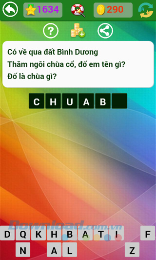Đáp án đố vui dân gian câu 1634