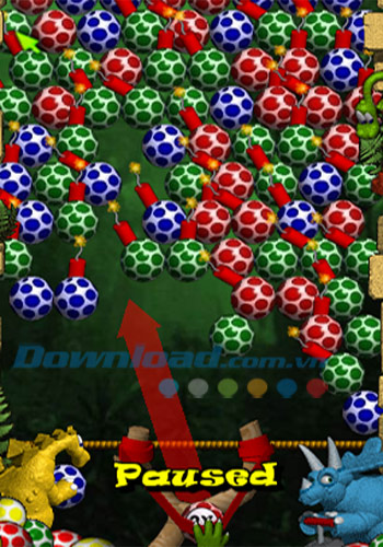 Cách chơi game bắn trứng khủng long Dynomite