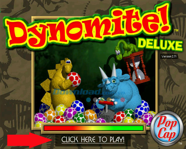 Hướng dẫn cài đặt và chơi game bắn trứng khủng long Dynomite