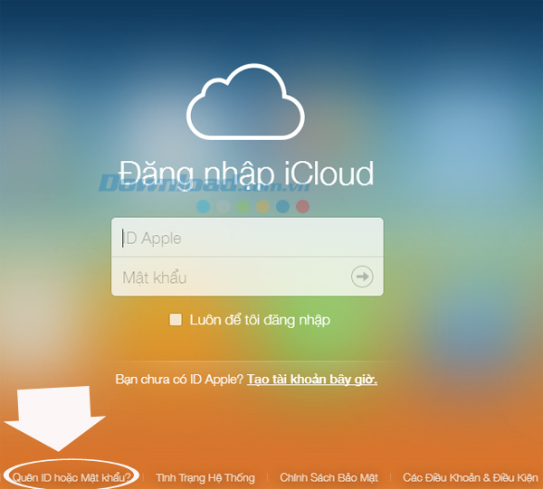 Cách lấy lại mật khẩu iCloud hiệu quả nhấtc