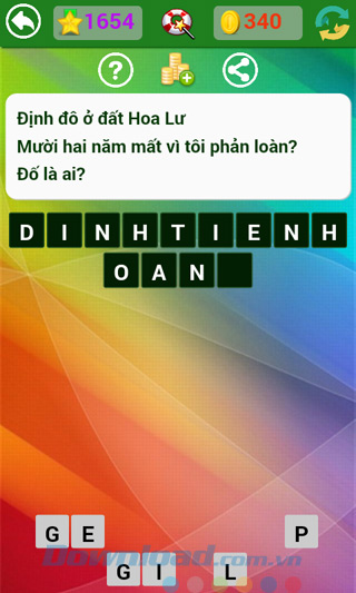 Đáp án trò chơi Đố vui dân gian - Phần 43