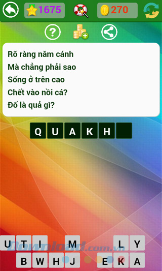 Đáp án trò chơi Đố vui dân gian - Phần 43