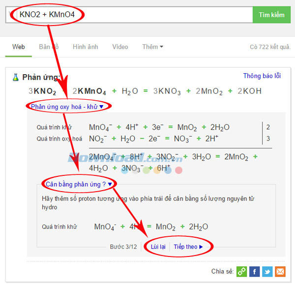 Cách giải bài tập Hóa với Cốc Cốc thật hiệu quả