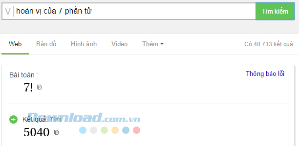 Cách dùng Cốc Cốc để giải Toán cực nhanh