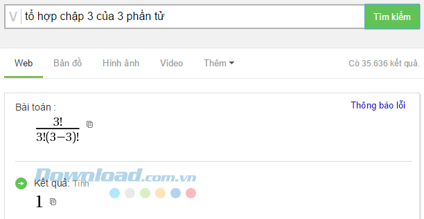 Cách dùng Cốc Cốc để giải Toán cực nhanh