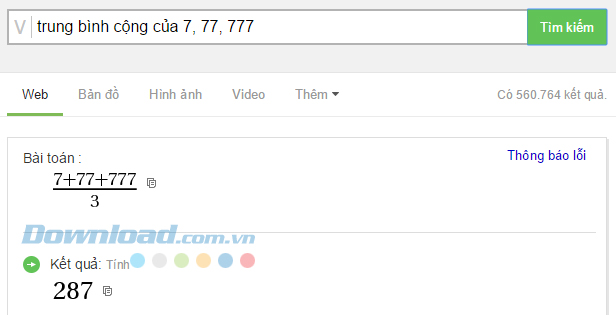 Cách dùng Cốc Cốc để giải Toán cực nhanh