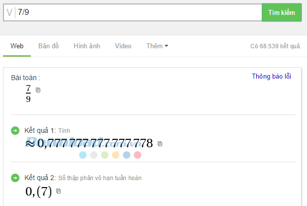 Cách dùng Cốc Cốc để giải Toán cực nhanh