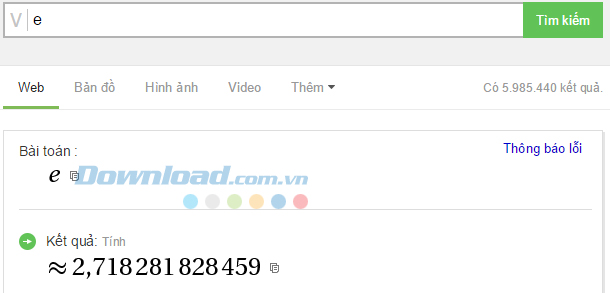 Cách dùng Cốc Cốc để giải Toán cực nhanh