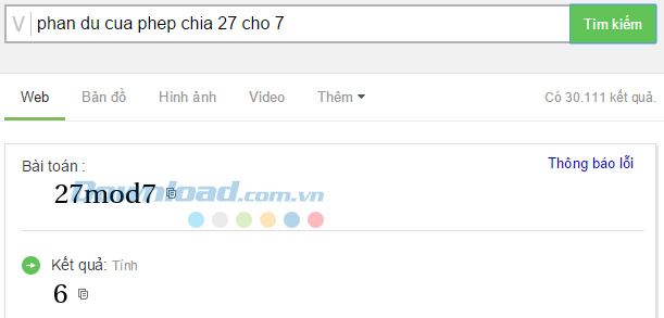 Cách dùng Cốc Cốc để giải Toán cực nhanh
