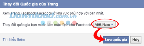 Hướng dẫn xem Fanpage của Facebook bản Việt Nam